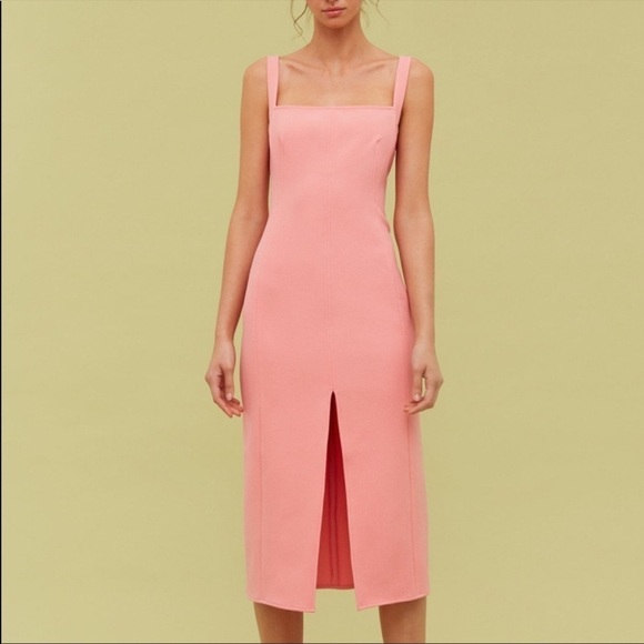 NWT C/MEO Consumed Split-Front Midi Dress - Picture 3 of 15